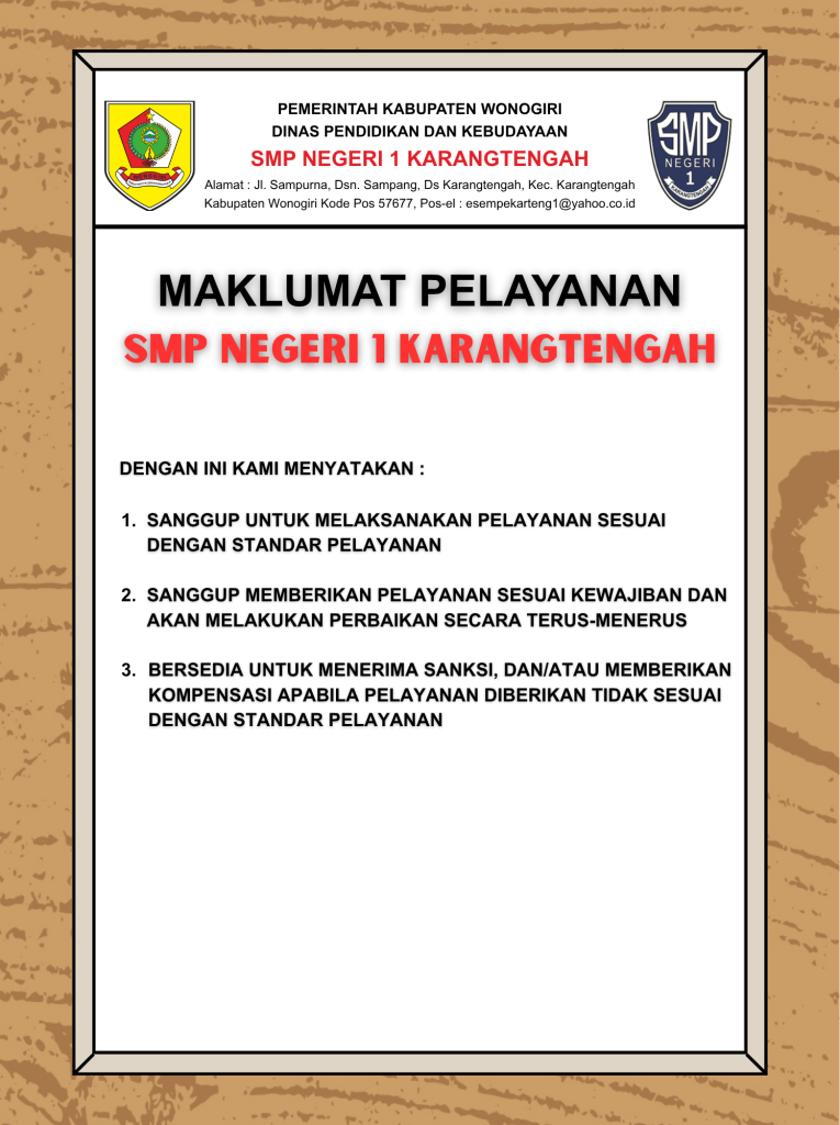 maklumat pelayanan