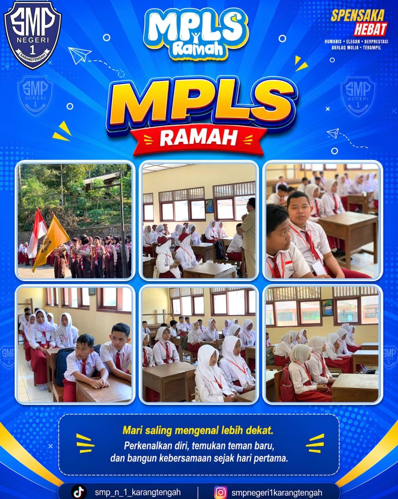 📚 day 1 mpls ramah 2026smp negeri 1 karangtengahhari pertama masa pengenalan lingkungan sekolah (4)