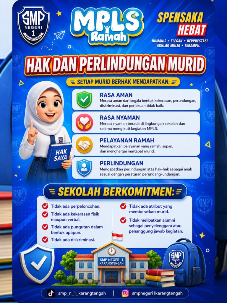 Sosialisasi MPLS Ramah 2026 📢 sosialisasi mpls ramah 2026 smp negeri 1 karangtengahdalam rangka menyambut tahun pelajaran (2)