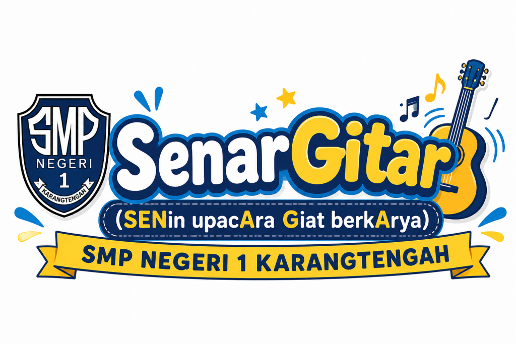 Bangun Kedisiplinan dan Karakter, SMP Negeri 1 Karangtengah Kembali Gelar Kegiatan SENARGITAR