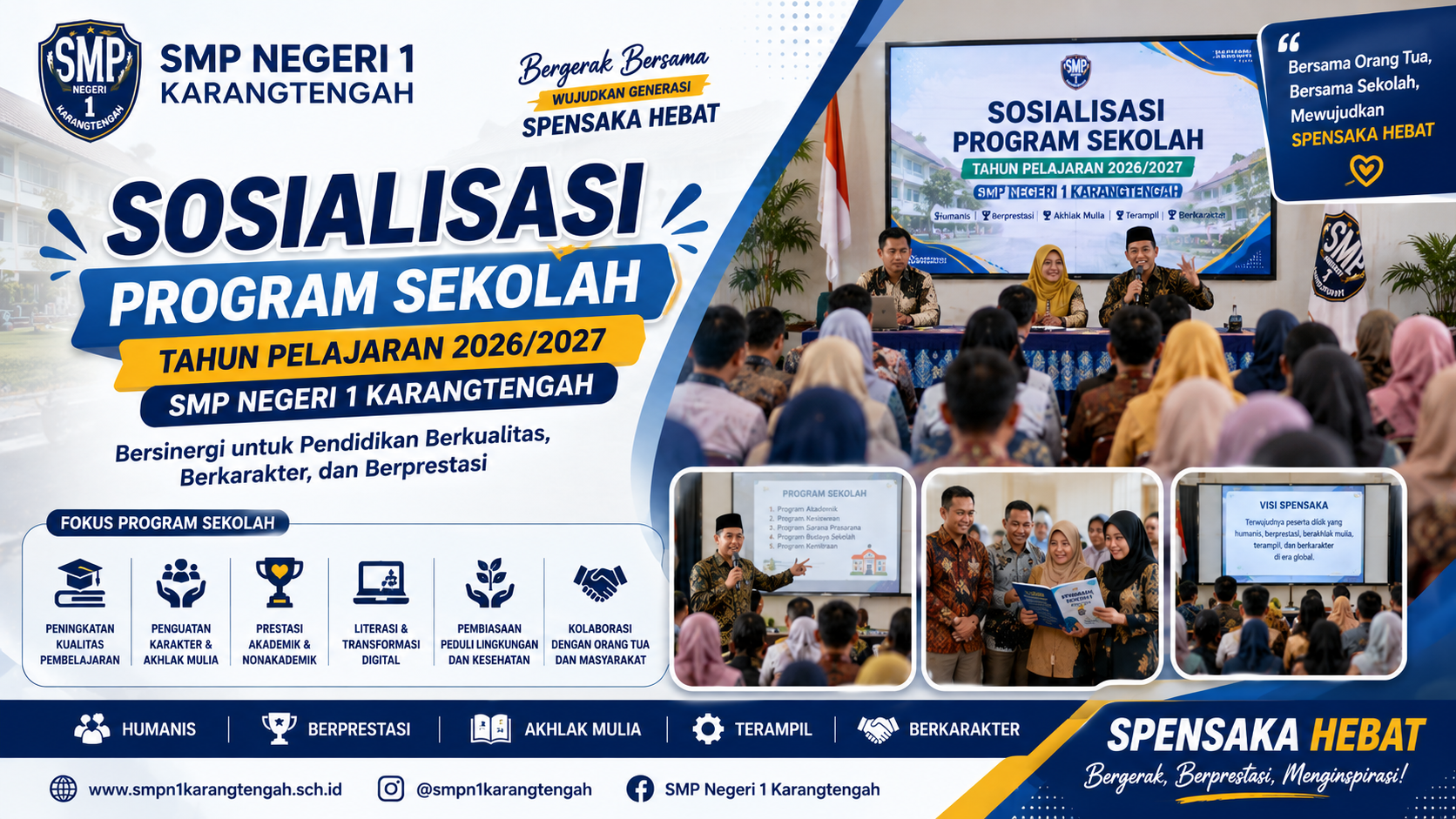 sosialisasi program sekolah